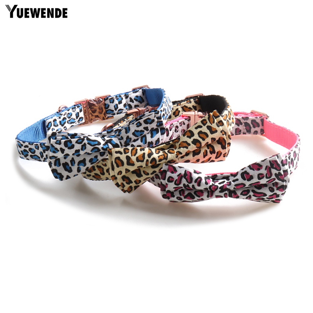 Vòng Cổ Họa Tiết Da Báo Khóa Kim Loại Thời Trang Cho Thú Cưng Cỡ Nhỏ / Vừa / Lớn