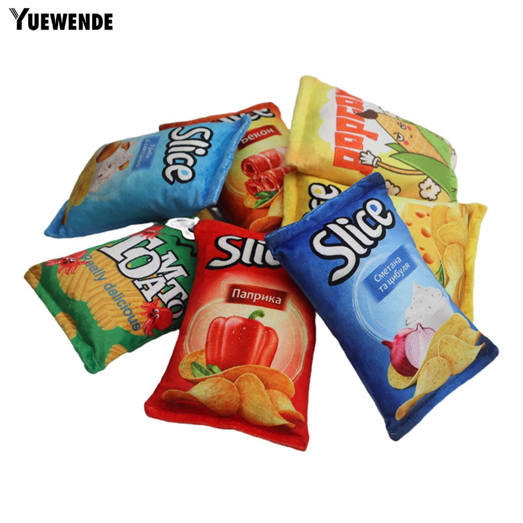 Đồ Chơi Mềm Chống Cắn Phát Ra Âm Thanh Hình Khoai Tây Chiên Cho Thú Cưng