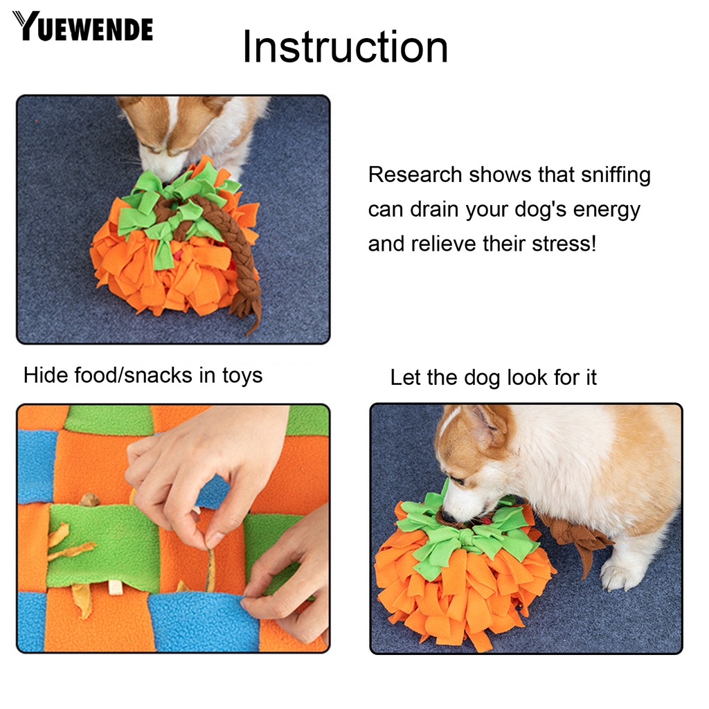 Quả Bóng Đồ Chơi Hình Bí Ngô Chống Cắn Cho Thú Cưng