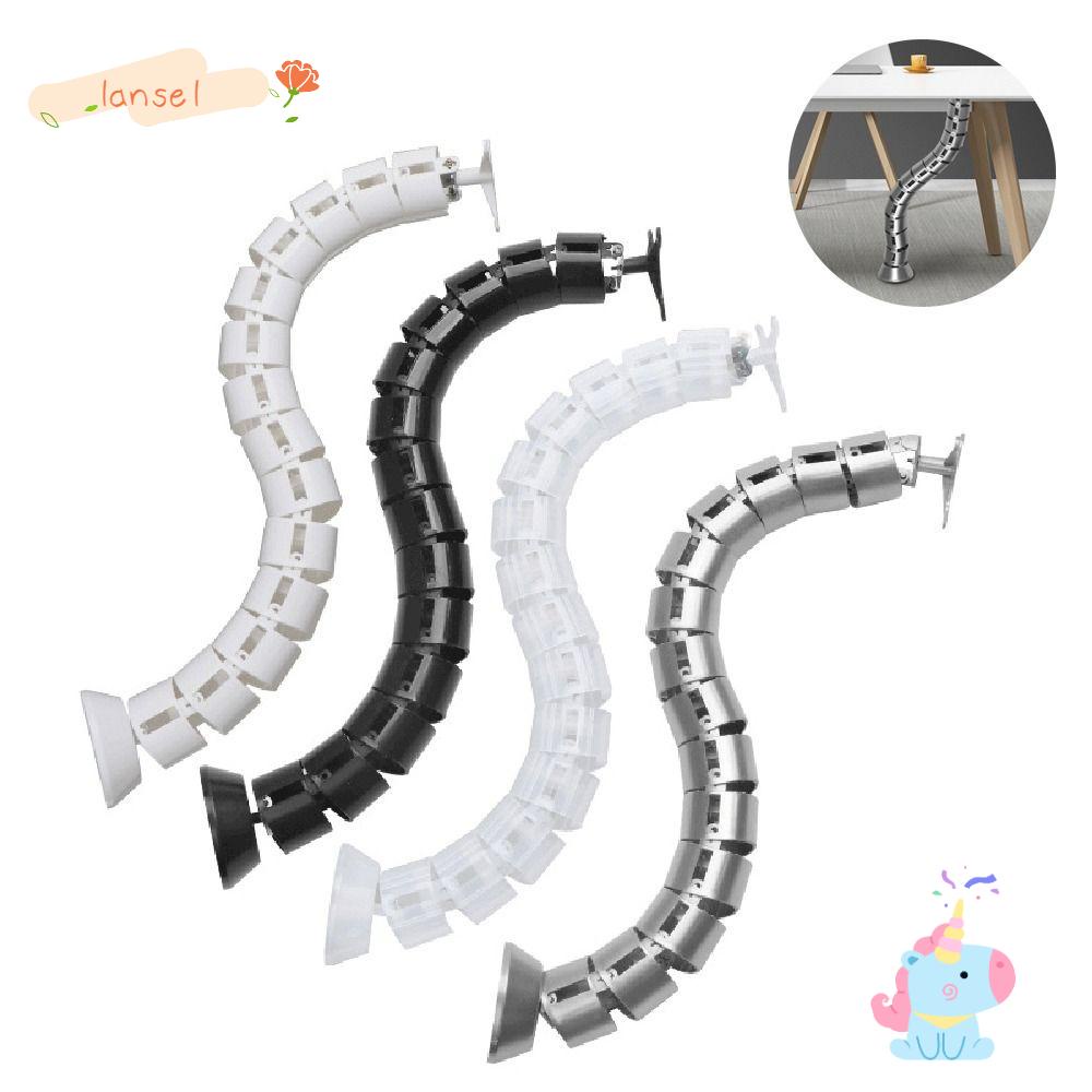 Ống Xoắn Ốc Linh Hoạt Sắp Xếp Dây Cáp Gọn Gàng|Dụng Cụ Quấn Dây Cáp Để Bàn Văn Phòng Tiện Lợi