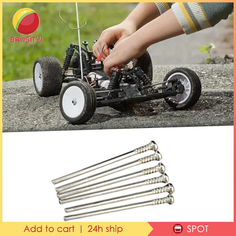 Set 6 Phụ Kiện Kim Loại 1.26 "Chuyên Dụng Cho Xe Điều Khiển Từ Xa Wltoys 284161 Xe Địa Hình Tỉ Lệ 1: 28 Sống Động