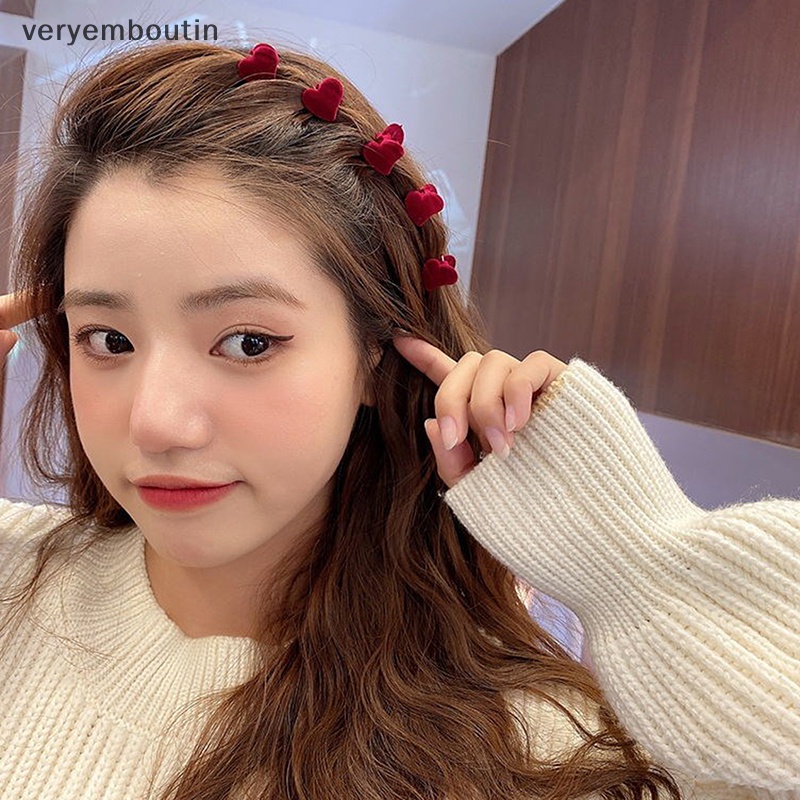 Set 1 / 10 Kẹp Tóc Mini Dễ Thương Cho Nữ