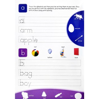 My abc Stickers & Writing Book