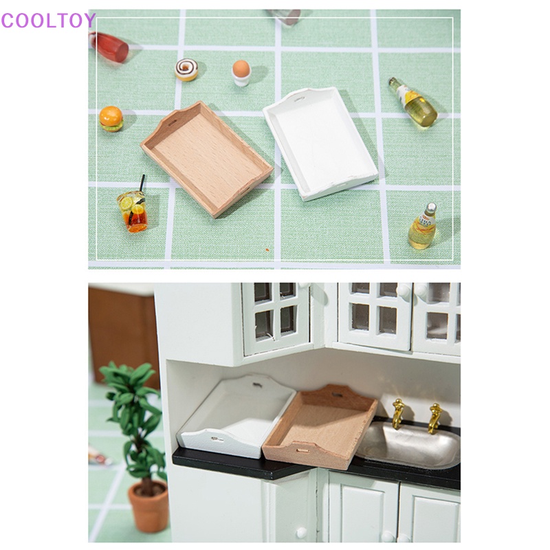 Cooltoy Khay Đựng Trái Cây mini Tỉ Lệ 1: 12 Trang Trí Nhà Búp Bê