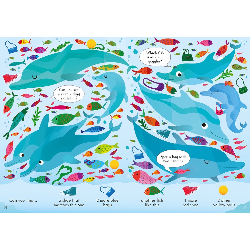 Look And Find Puzzles: Under The Sea
