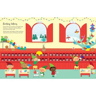 Santa's Elves Sticker Book