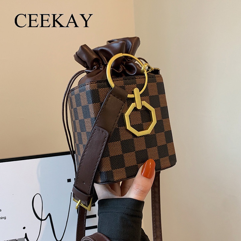 CEEKAY Túi xô Túi đeo chéo Vintage cổ điển 2023 NEW L91T09Q