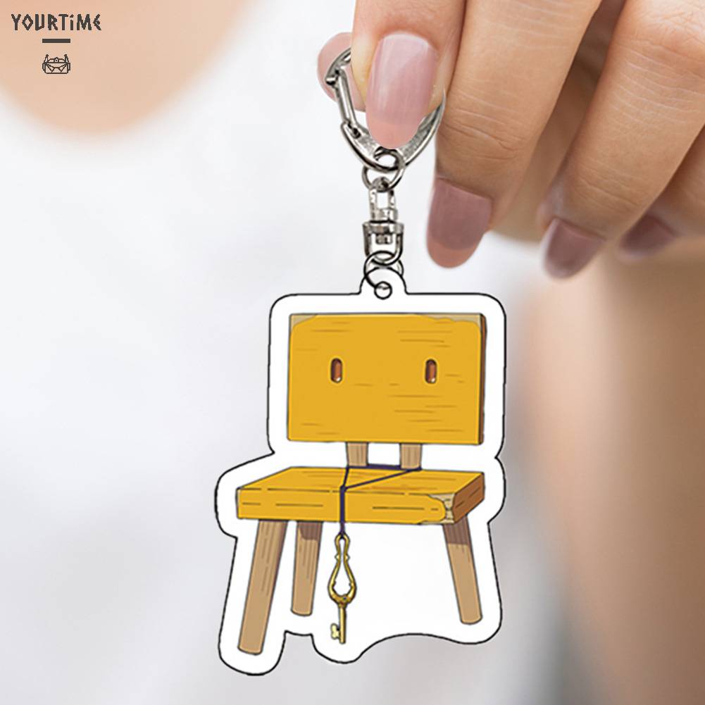 Móc Chìa Khóa Bằng Acrylic In Chữ Suzume No Tojimari Dễ Thương