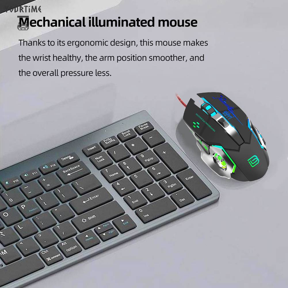 Chuột Chơi Game Có Dây USB G8 Thoải Mái Cho Máy Tính Để Bàn / Notebook