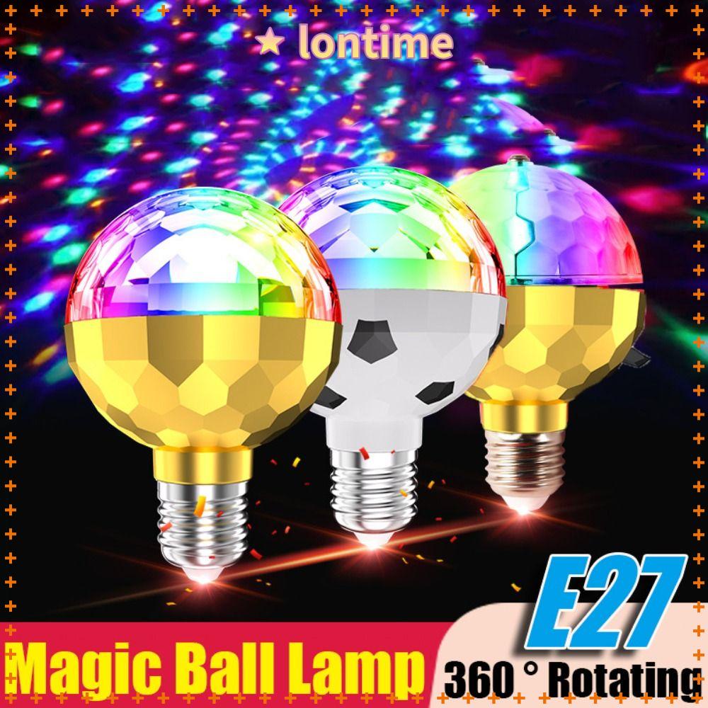 Dụng Cụ Ảo Thuật LONTIME Magic|Bóng Đèn Disco E27 Xoay Được