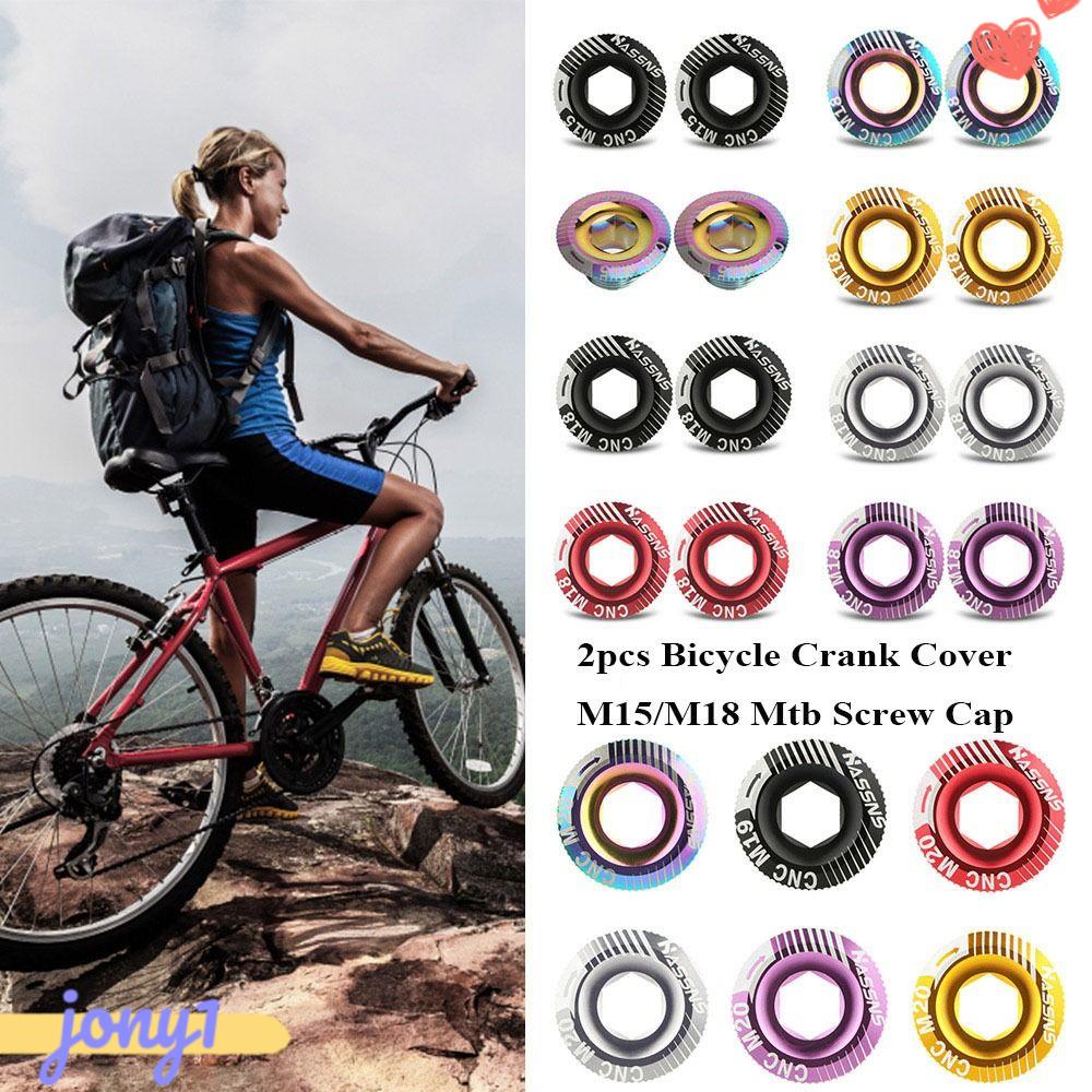 Nắp Đậy Trục Khuỷu Nhiều Màu M15 M18 CNC Cho Xe Đạp