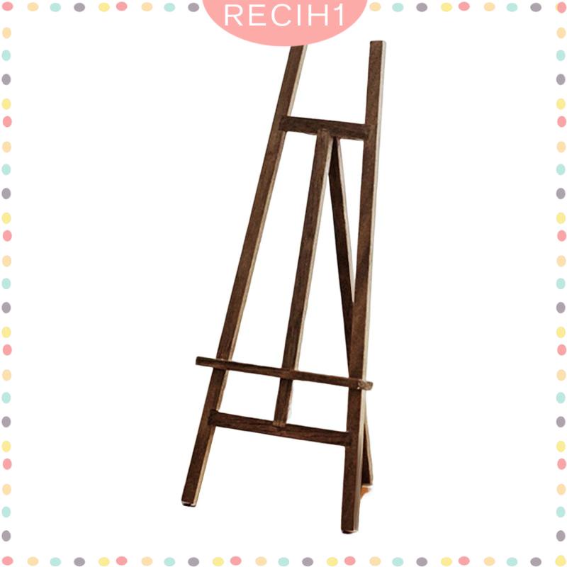 Mô Hình Giá Ba Chân Bằng Gỗ Dùng Trang Trí Nhà Búp Bê 1 / 12