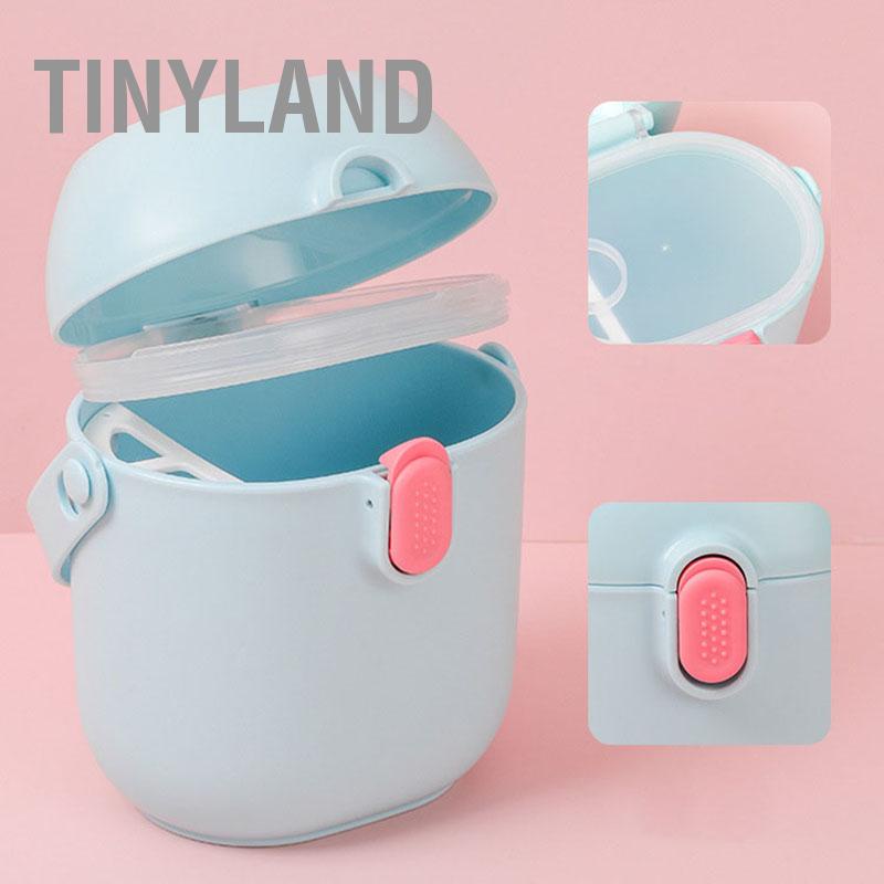 MONEY TinyLand Bình đựng sữa bột cho bé Hộp lưu trữ đồ ăn nhẹ trái cây dung tích lớn dễ thương du lịch