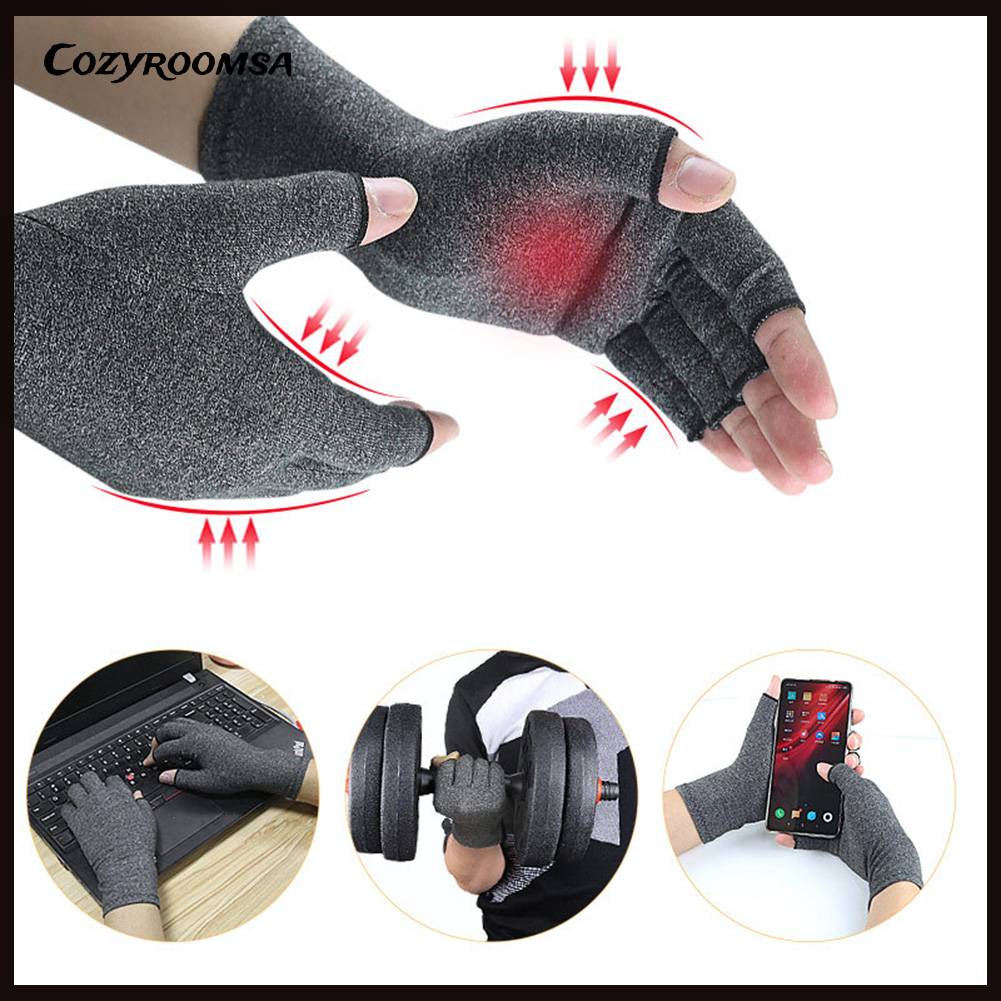 Găng Tay Ống Chui Cổ Tay Bằng Vải Thoáng Khí Giữ Ấm Mùa Đông