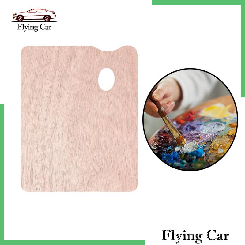 [Lzdjfmy2] Bảng Pha Màu Nước Bằng Gỗ Cho Người Mới Bắt Đầu DIY