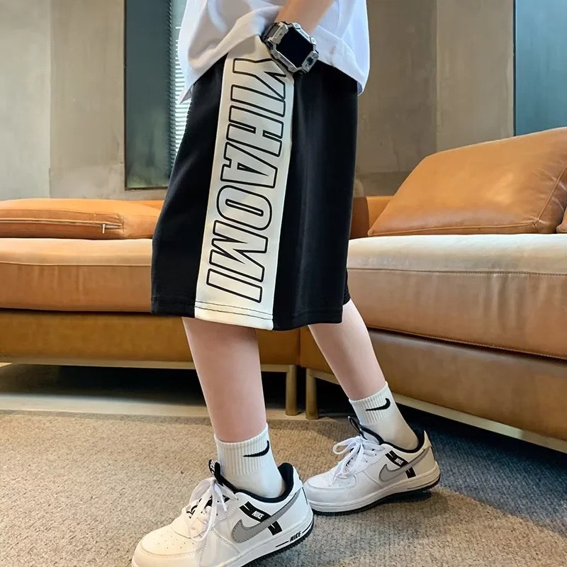 Quần Short Thể Thao 100% Cotton Cho Bé