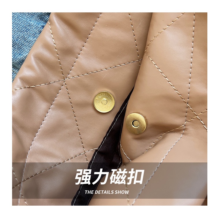 Túi Xách Đeo Vai Phối Dây Xích Thêu Chữ Thời Trang Mùa Thu 2022 Cho Nữ