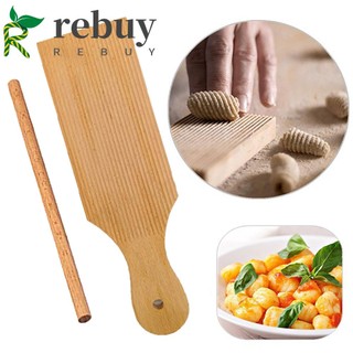 Dụng cụ làm mì ống bằng gỗ chống dính tiện lợi cho nhà bếp