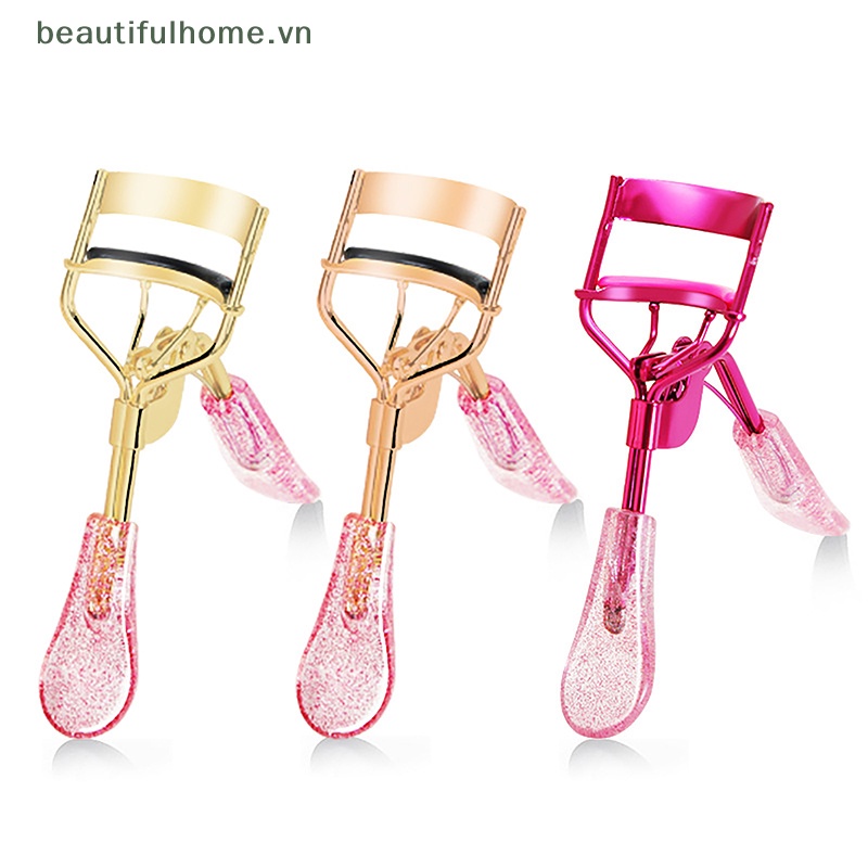 Kẹp Uốn Mi Bằng Thép Carbon Bền Với 2 Miếng Đệm Silicone