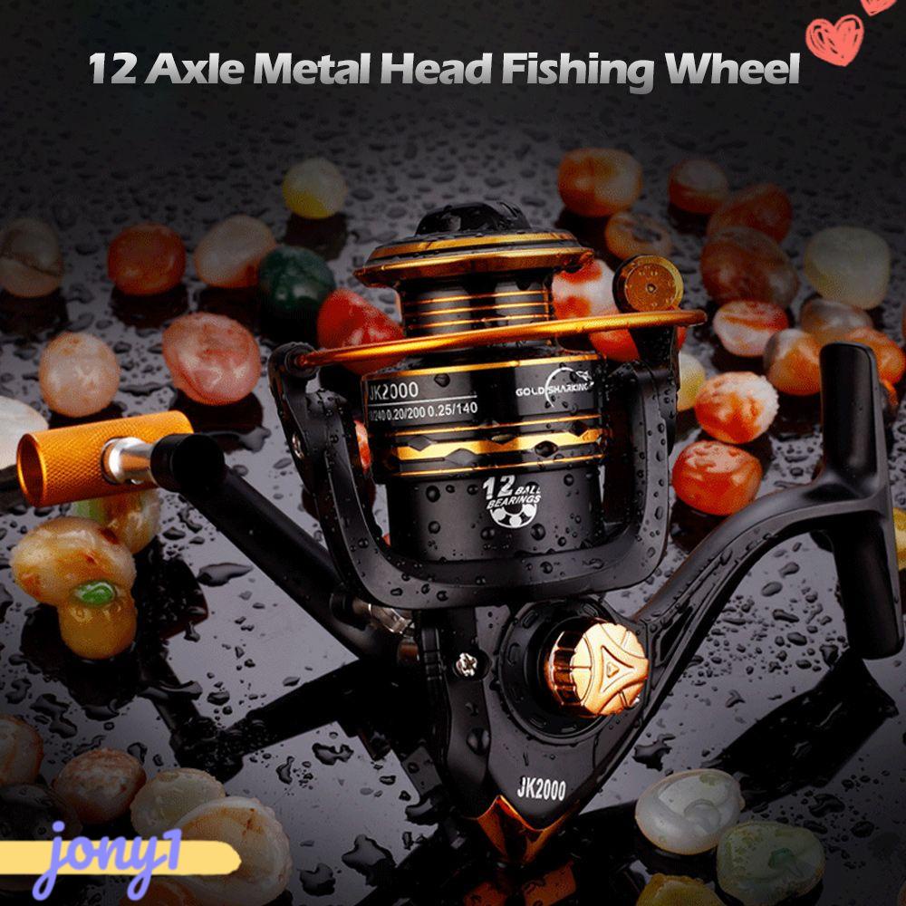 Máy Câu Cá Kim Loại 12 Trục Chuyên Dụng Chất Lượng Cao