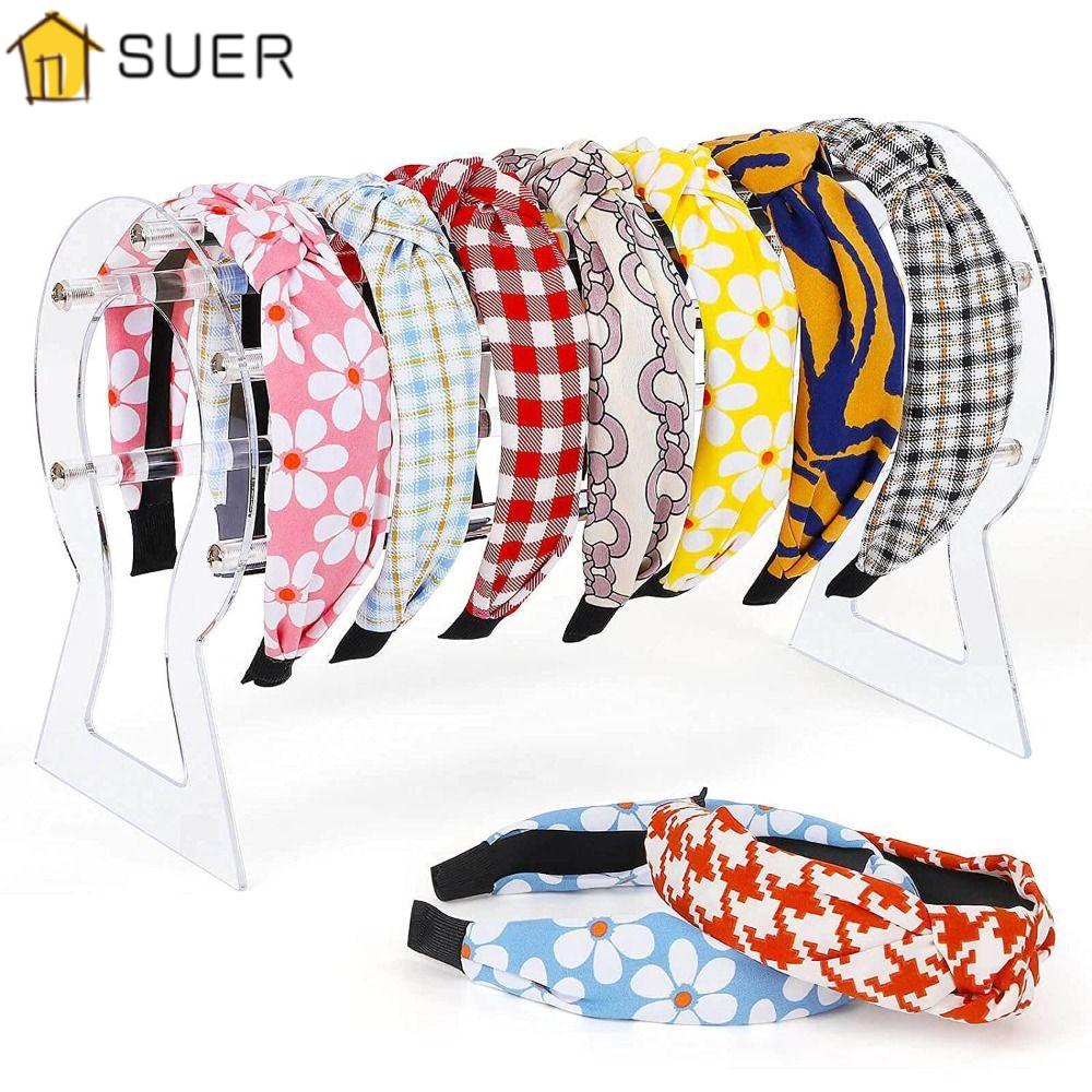 Giá Đỡ Băng Đô Bằng Acrylic Tiết Kiệm Không Gian Cho Thanh Thiếu Niên