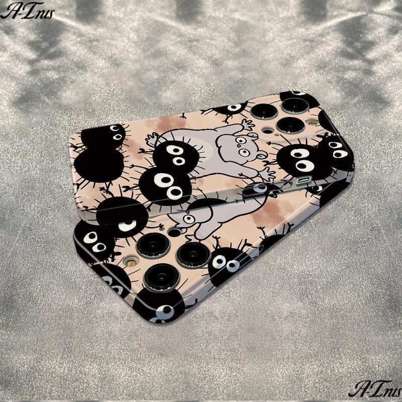 Ốp Điện Thoại Dẻo Họa Tiết Hoạt Hình Chống Sốc Cho Iphone 78 11 14pro 6Inmax 13iPhone12 8GAQ