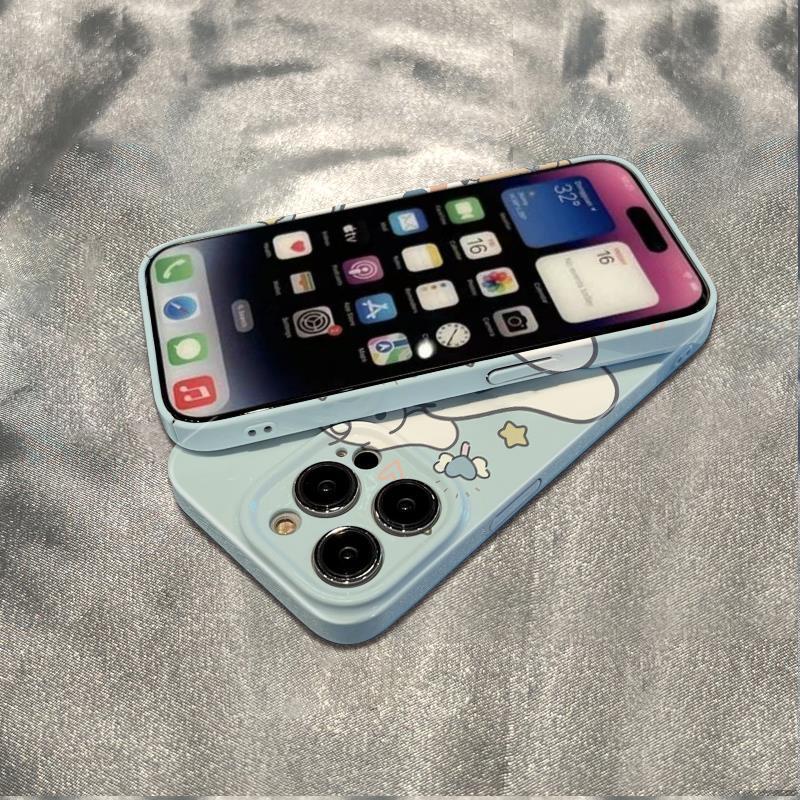 Ốp Điện Thoại Chống Sốc Hình Cún Cinnamon 13 Phong Cách Đơn Giản Cho Iphone 12 / 118 plusmax14pro A49W 6In