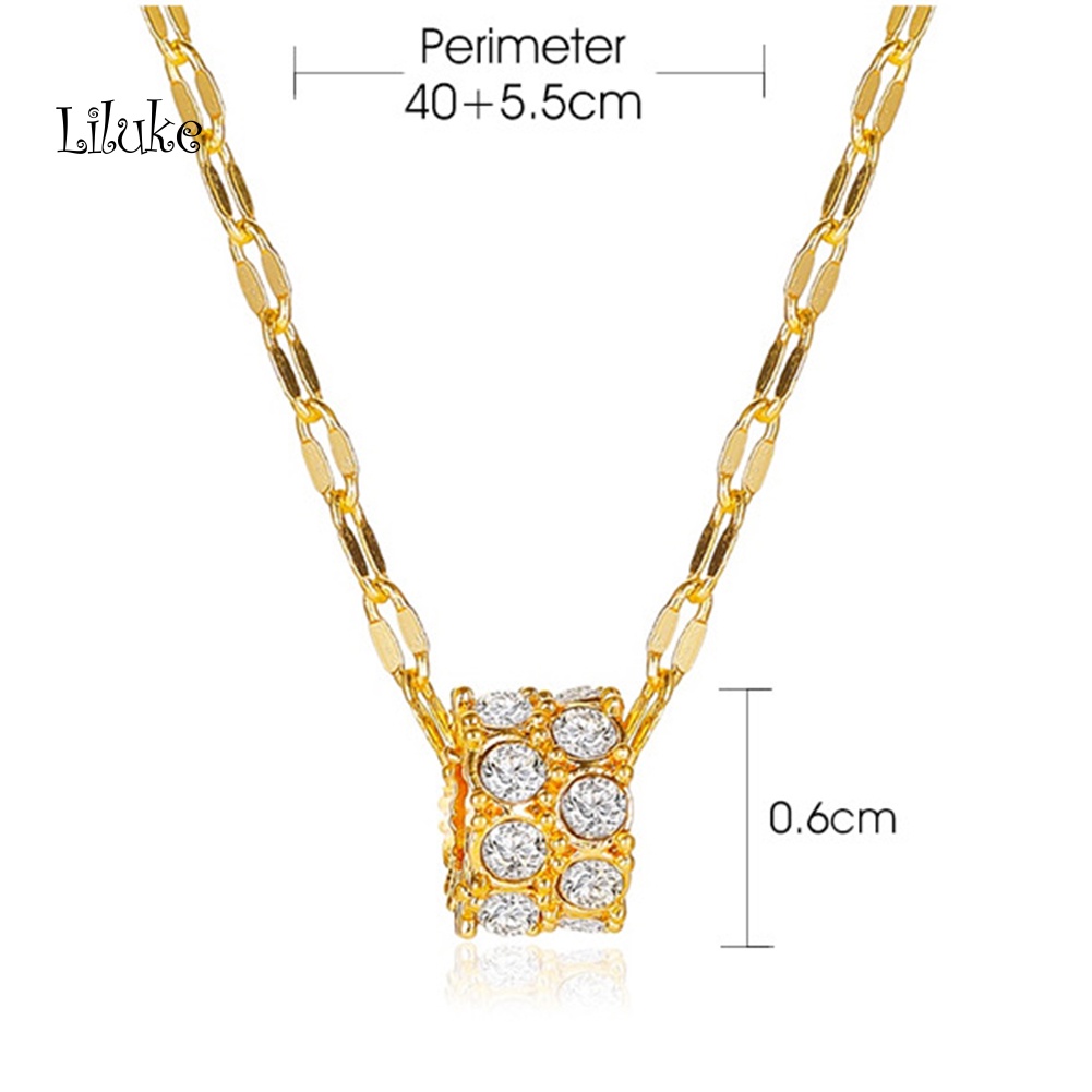 Vòng cổ Hợp Kim Mạ Bạc Trang Trí Đá Màu Trơn Kiểu Dáng Hình Học Thời Trang Cho Nữ