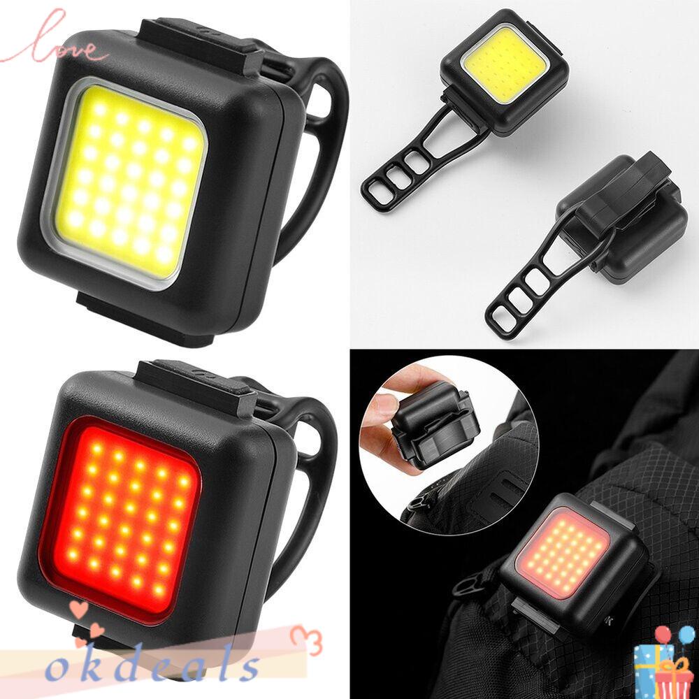 Đèn LED Gắn Đuôi Xe Đạp Có Thể Sạc Lại Bằng Cổng USB