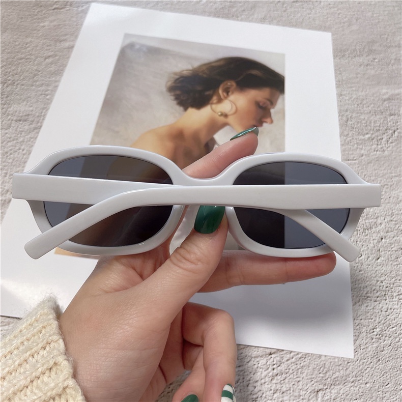 Kính Mát Thời Trang Hàn Quốc Phong Cách Retro Dành Cho Nữ