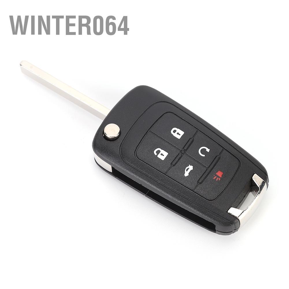 Winter064 5 Nút Lật Chìa Khóa Fob Vỏ Thay Thế Phù Hợp Cho Xe Chevrolet Camaro 2010-2013