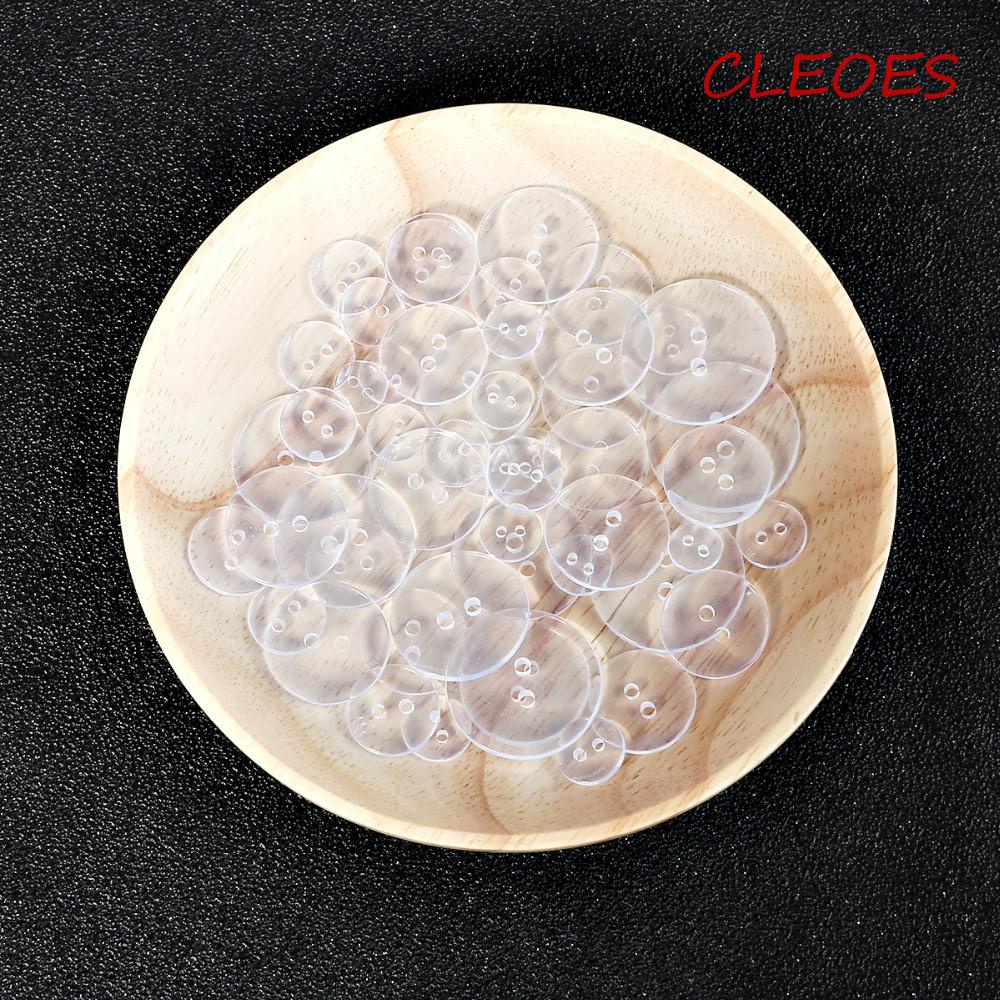 Set 100 Nút Nhựa Nhiều Màu Sắc Dùng Trong May Vá Áo Quần