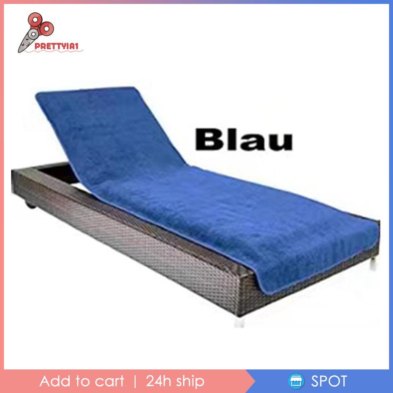 Đệm Bọc Ghế Ngồi Bãi Biển Bằng Sợi Micro Kích Thước 29.5x78.7inch Prettyia1