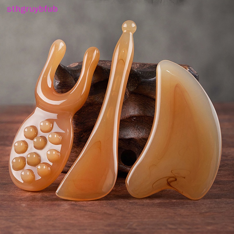 1 Dụng Cụ Mát Xa Mặt Và Cơ Thể Bằng Nhựa Resin Thúc Đẩy Lưu Thông Máu