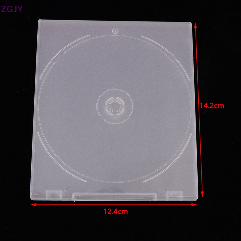 Hộp Đựng Đĩa CD / DVD Bằng PP Trong Suốt Siêu Mỏng Tiện Dụng Mới