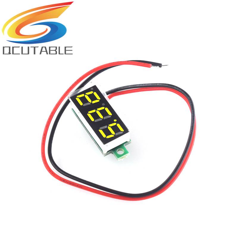Vôn Kế Điện Tử Mini 0.28inch DC2.5-30V