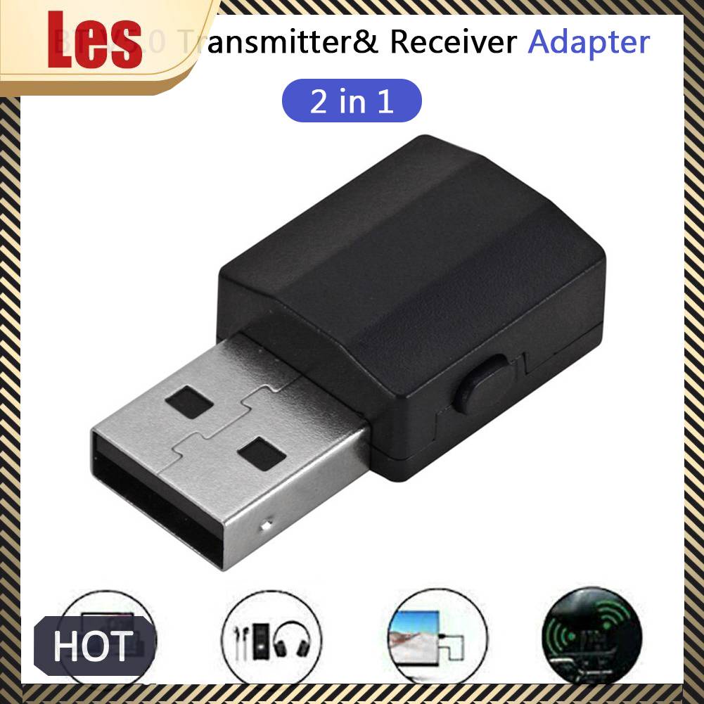 Thiết Bị Nhận Tín Hiệu Bluetooth 5.0 Không Dây 2 Trong 1 Đầu Cắm 3.5mm RCA