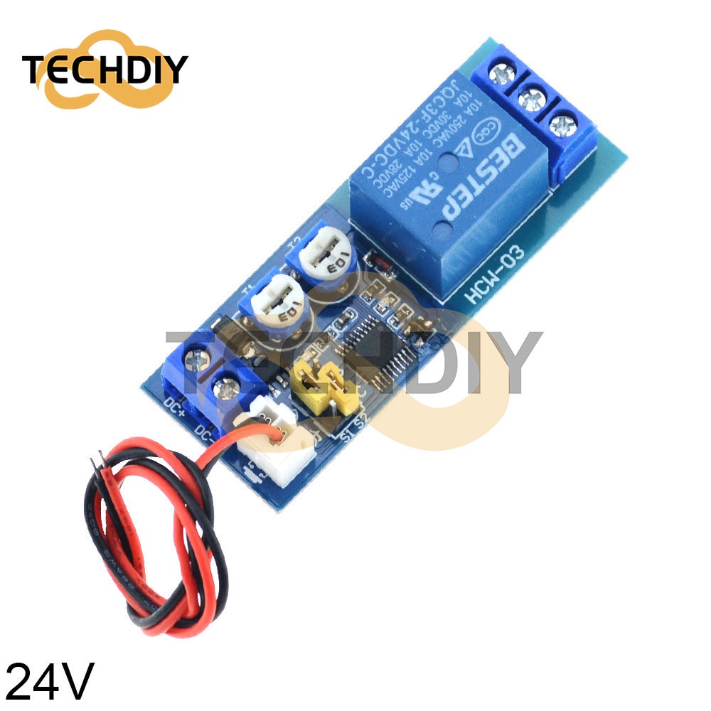 Rơ Le Thời Gian DC 5V 12V 24V 0-100 Phút