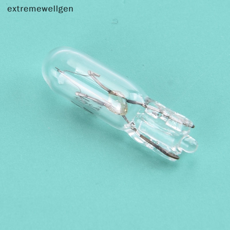 Bộ 10 Bóng Đèn Kính 12V 1.2W T5 Chất Lượng Cao