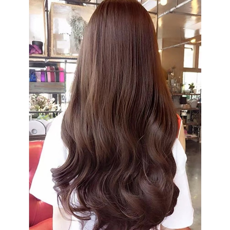 Bộ Tóc Giả Dài Xoăn Gợn Sóng Lớn Kèm Mũ Hóa Trang Lolita