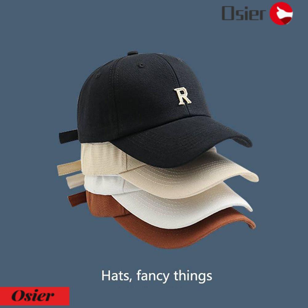 OSIER1 Mũ Lưỡi Trai Thêu Chữ OSIER1 Thời Trang Cá Tính