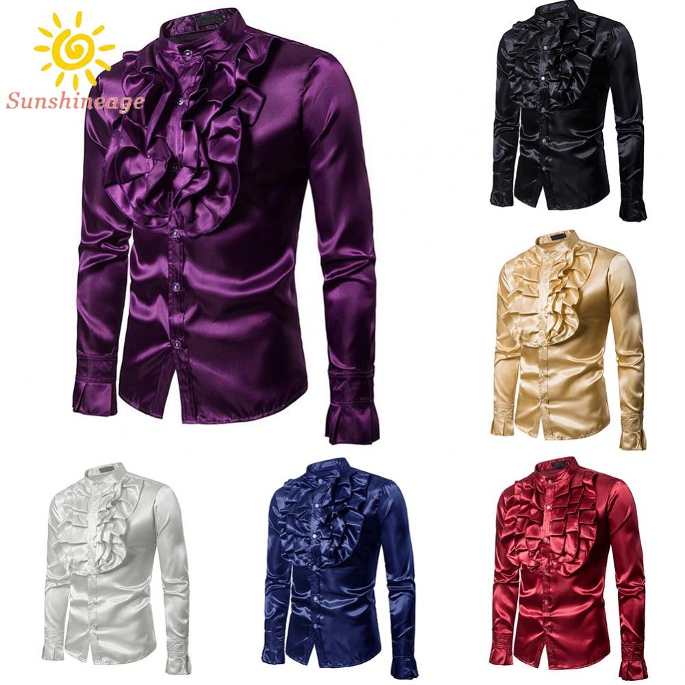Áo Sơ Mi Tay DàI ThờI Trang Cho Nam M ~ XL