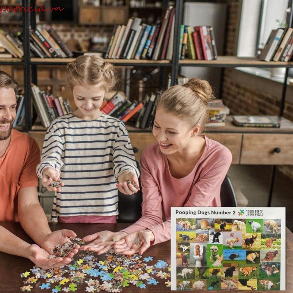 PATRICIA Bộ Đồ Chơi Ghép Hình 101 Chú Chó Puppies Dễ Thương Dùng Làm Quà Tặng Cho Bé