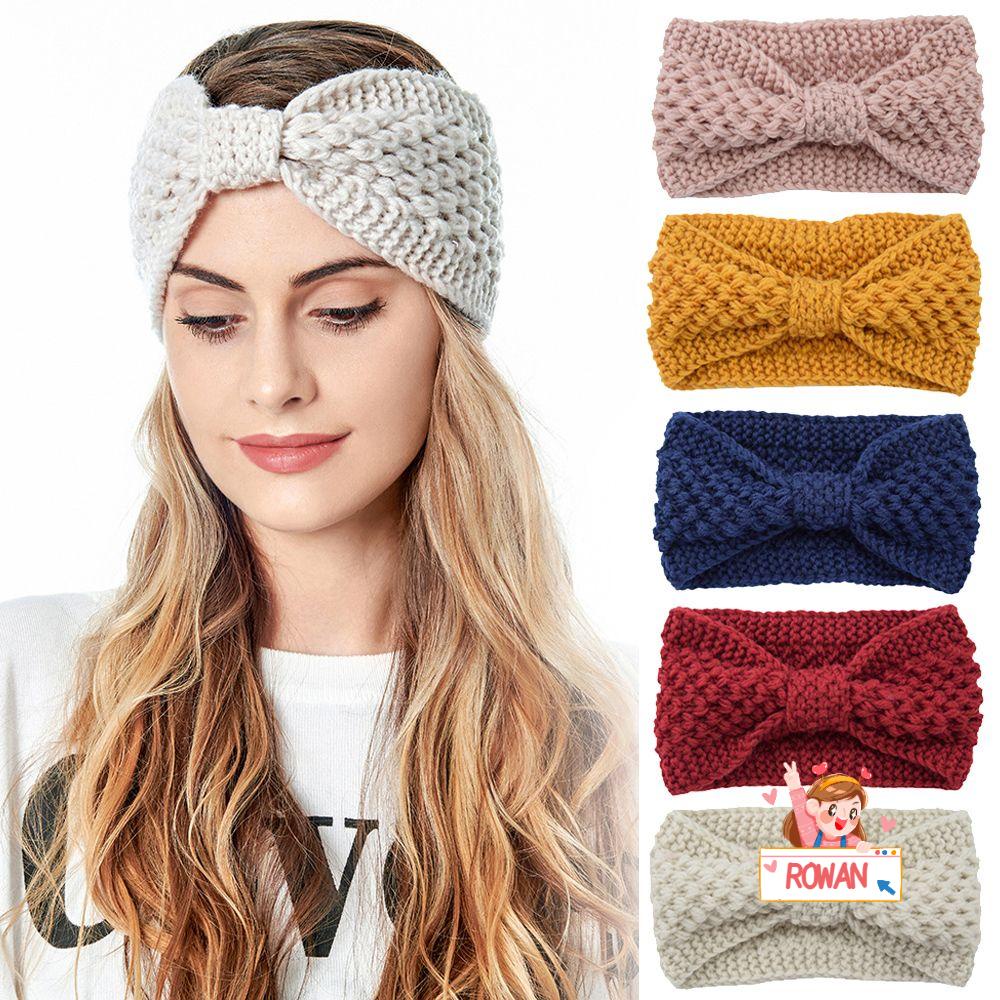 ROWANS Băng Đô Len Thời Trang Cho Nữ