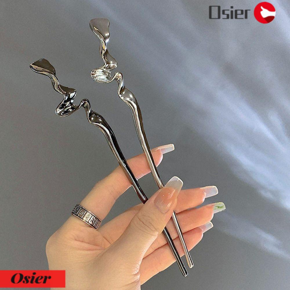 OSIER1 Kẹp Tóc Thiết Kế Độc Đáo Thời Trang