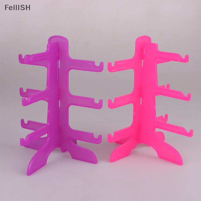 [Felli] Giá Đỡ Trưng Bày Mắt Kính / Trang Sức / Mắt Kính 3 Tầng Sáng Tạo Và Thiết Thực 439br