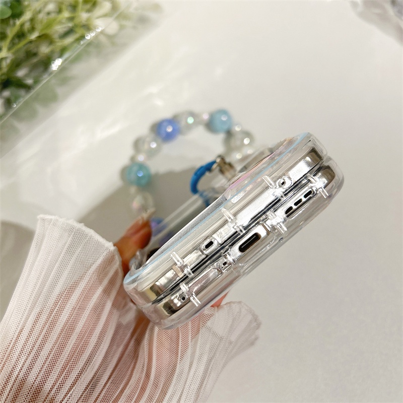 Ốp Điện Thoại TPU Mềm Họa Tiết Đám Mây Mưa Cho OPPO Find N2 Flip 5G