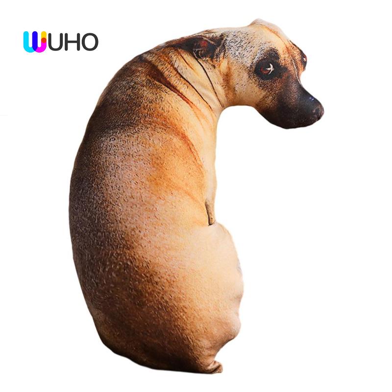 Gối Ôm Hình Chú Chó Dễ Thương Cho Người Lớn Và Trẻ Em