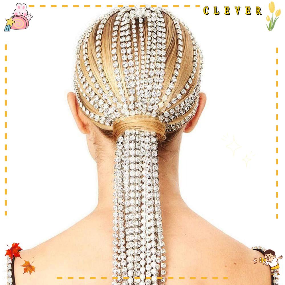 Cài Tóc Đính Đá Pha Lê Thời Trang Dành Cho Cô Dâu