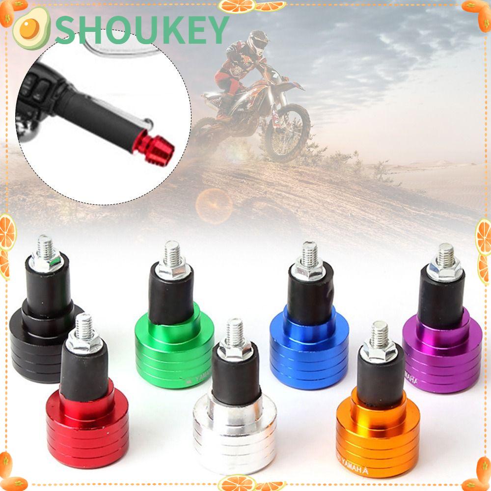 SHOUKEY 1 Cặp Nút Bọc Tay Lái Xe Máy / Scooter Điện 8 Màu